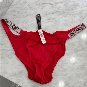 Victoria's Secret Vibrant Red Bottom xl NWT